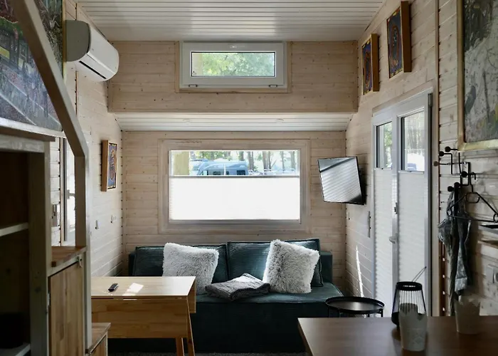 Tiny House Nr 2 Сasa de vacaciones Schwielowsee